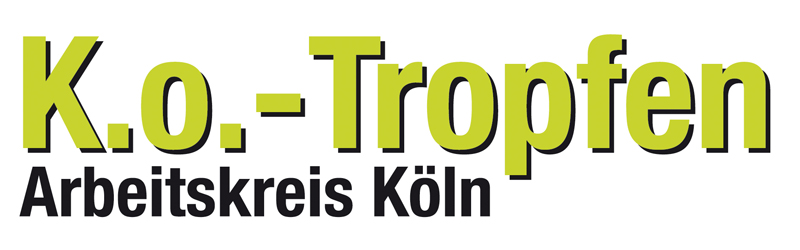 K.O.-Tropfen Stock Photo